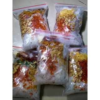 100g bánh tráng trộn để riêng gia vị