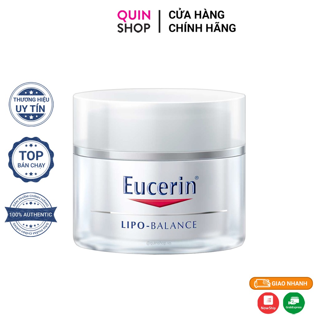 Kem Dưỡng Ẩm Chuyên Sâu Eucerin Sensitive Skin Lipo Balance