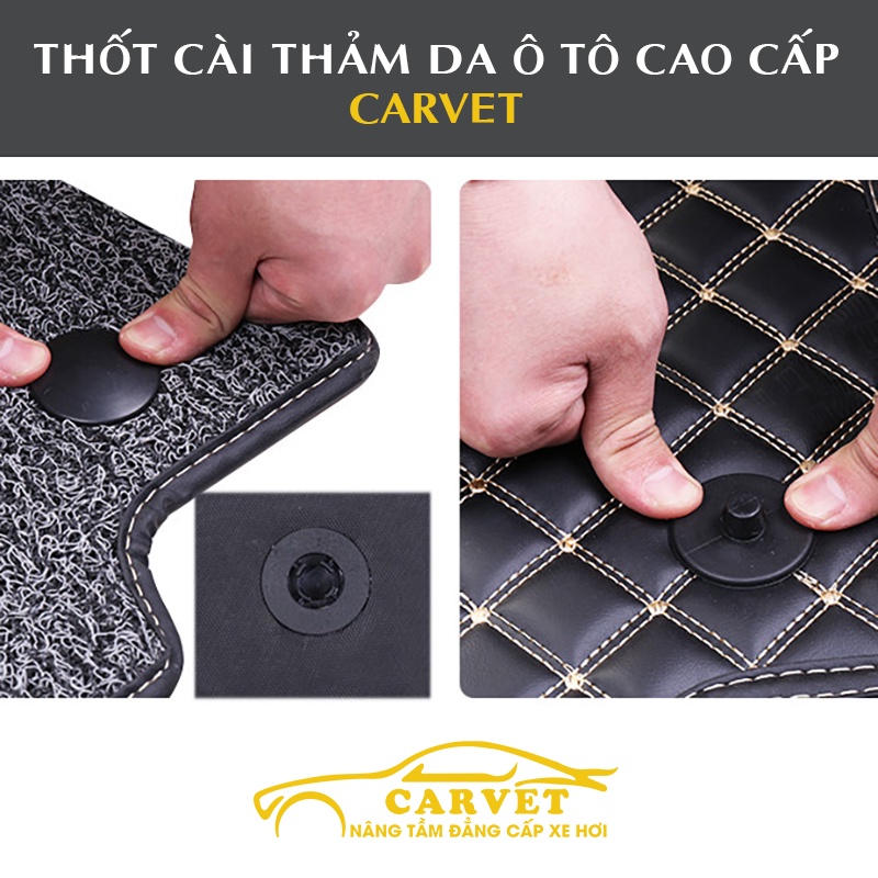 Khuy cố định thảm rối lót sàn 6d, Khuy chốt thảm rối ô tô nhựa cao cấp, siêu bền