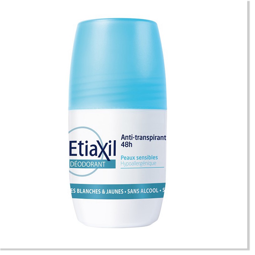 [Mã giảm giá] Lăn Khử Mùi Hàng Ngày Etiaxil Deodorant Anti Transpirant 48h 50ml