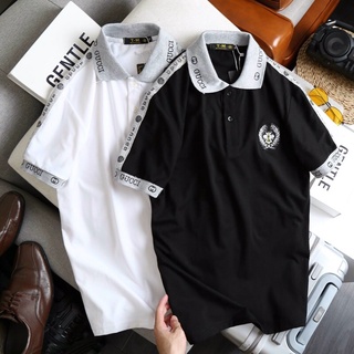 Áo phông polo nam áo phông nam cổ bẻ cổ xanh chất cotton cá sấu bigsize