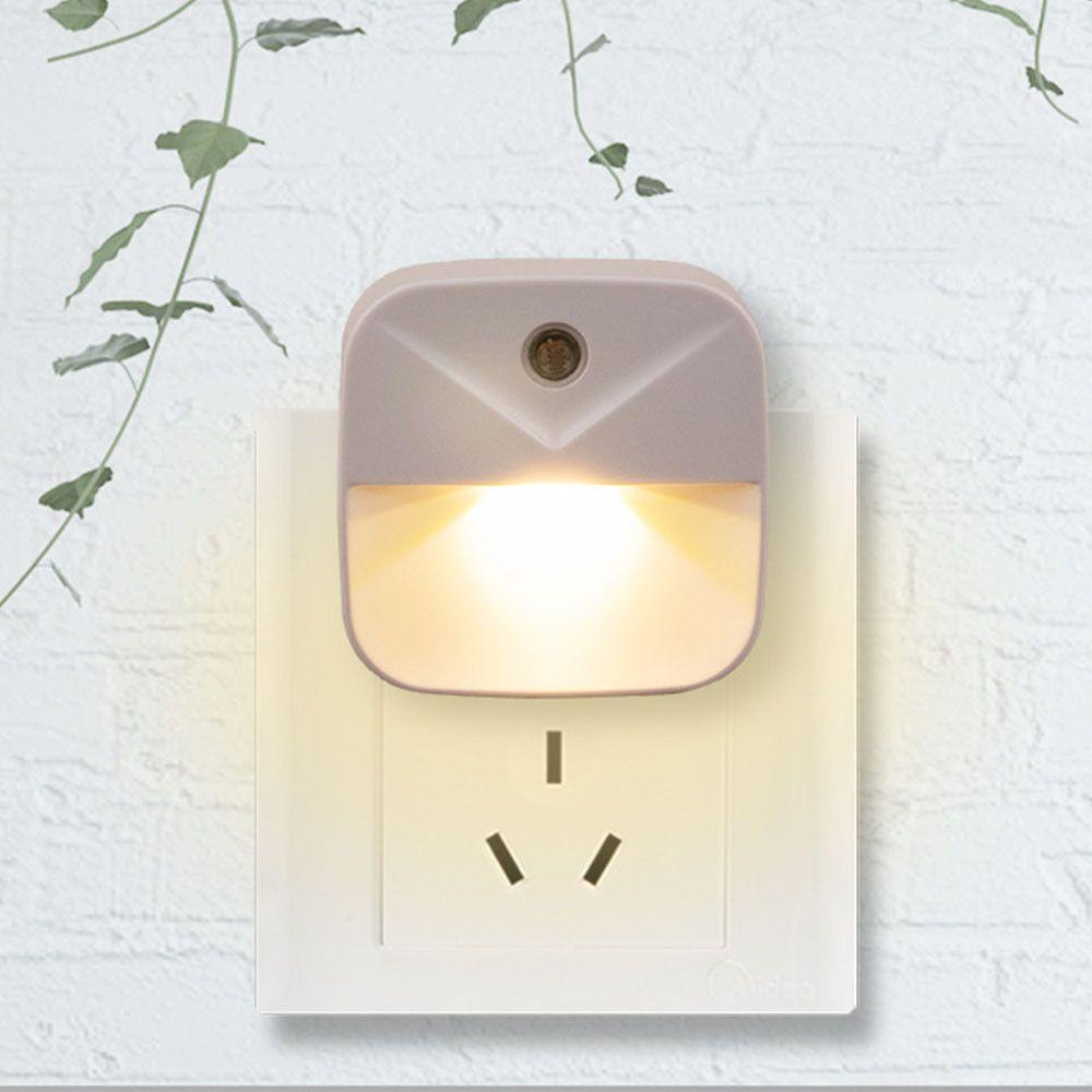Đèn Ngủ Bóng LED ABS Ấm Áp Điều Khiển Ánh Sáng Ban Đêm Mới
