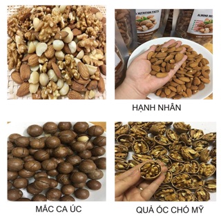 Combo óc chó + hạnh nhân nhập khẩu Mỹ
