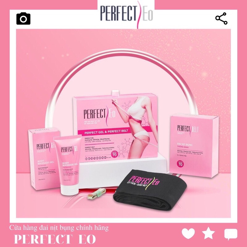 Combo giảm mỡ vòng eo hiệu quả Perfect Eo
