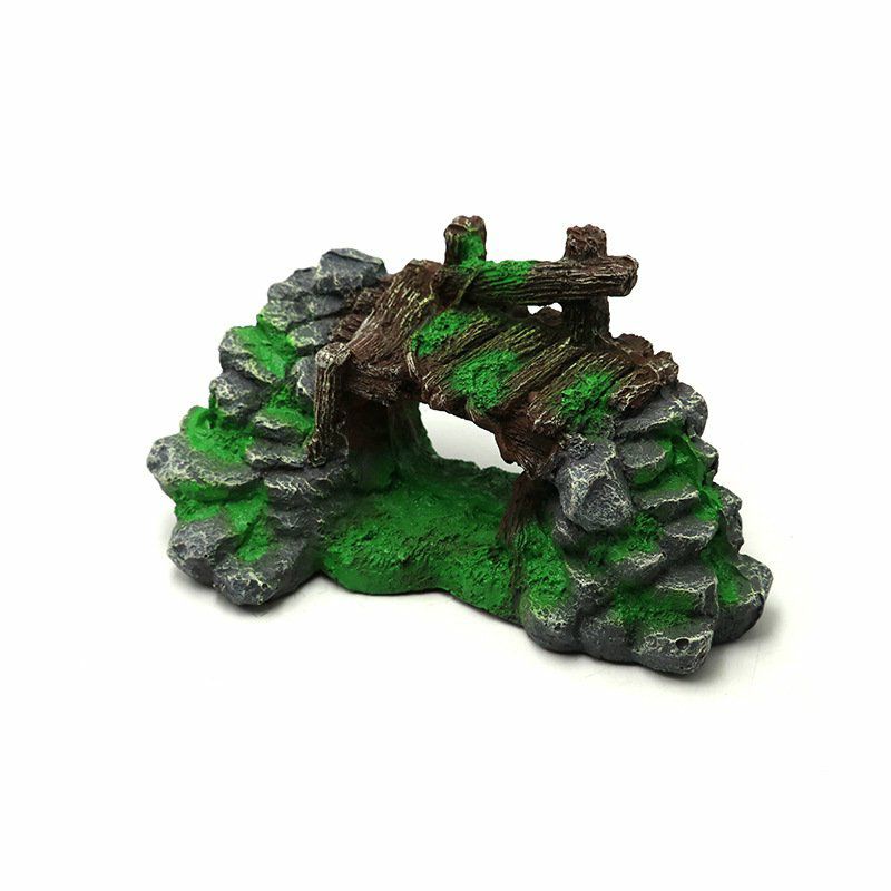 Mô hình núi đá tiểu cảnh hòn non bộ trang trí bể cá, lũa, bể thủy sinh p1