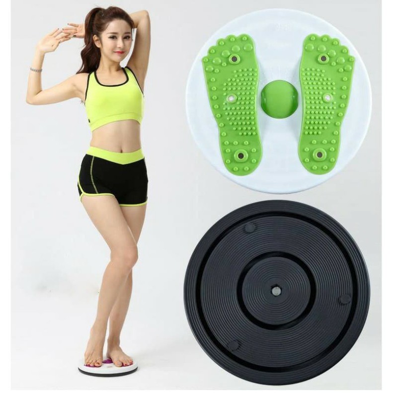 hàng mới Bàn xoay eo 360 độ tập thể dục giảm cân tại nhà tiện lợi