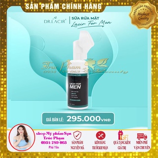 Sữa rửa mặt sạch da ngừa mụn cho nam giới 150ml Dr Lacir
