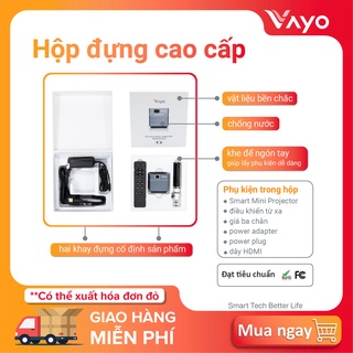 Máy chiếu thông minh mini Vayo - Smart Mini Projector