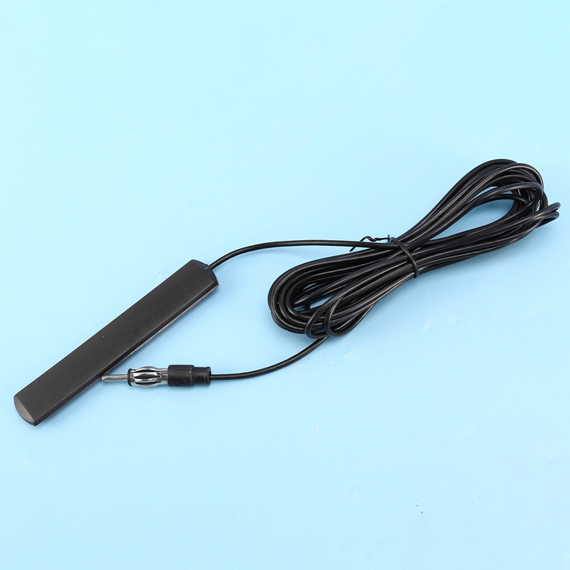 Ăng Ten Khuếch Đại Tín Hiệu radio fm ant-309 Có Dây Cáp Dài 85-112mhz 5m Màu Đen Thông Dụng Cho Xe Hơi