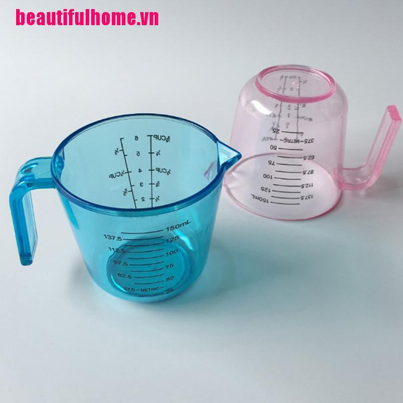 Cốc Đo Lường Bằng Nhựa Trong Suốt Dung Tích 150ml