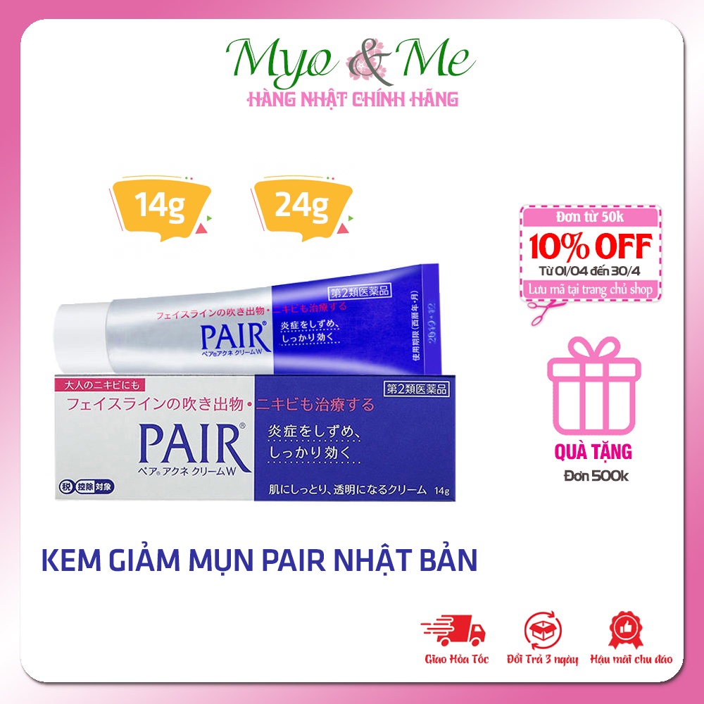 Kem mụn PAIR Nhật Bản giúp giảm sạch mụn