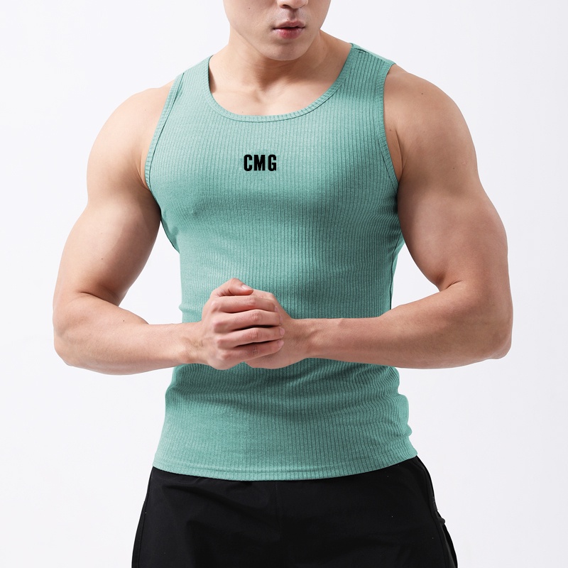 Áo ba lỗ nam chất liệu cotton thun gân cực mát lạnh mặc tập gym, thể thao, mặc ở nhà phê hết nấc