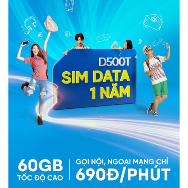 Sim 4G Vinaphone 1 NĂM KO GIỚI HẠN DUNG LƯỢNG KO CẦN NẠP TIỀN