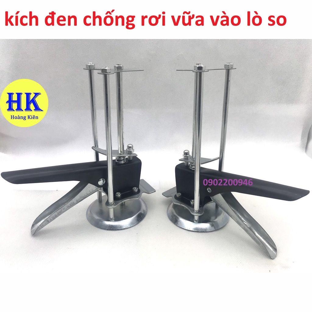 10 Kích gạch ốp lát đá có che vữa | Con đội gạch ốp tường 3 trụ | con đội lấy cốt | kích nâng gạch | loại xịn | có thước