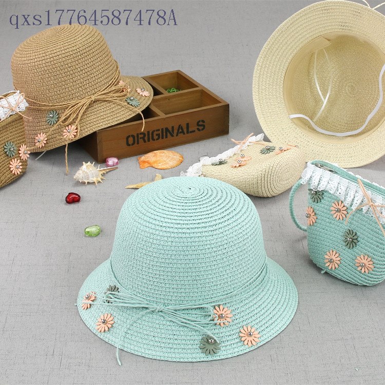 Nón Cối Đính Hoa Cho Bé