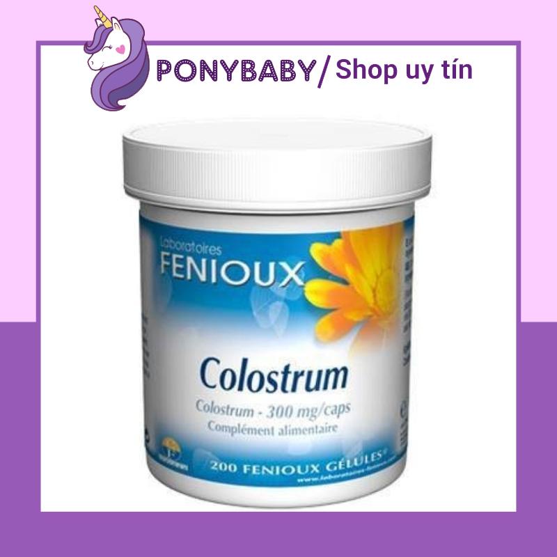 Sữa Non Colostrum 200 viên Pháp bổ sung dinh dưỡng và khoáng chất cho trẻ - Ponybaby Store