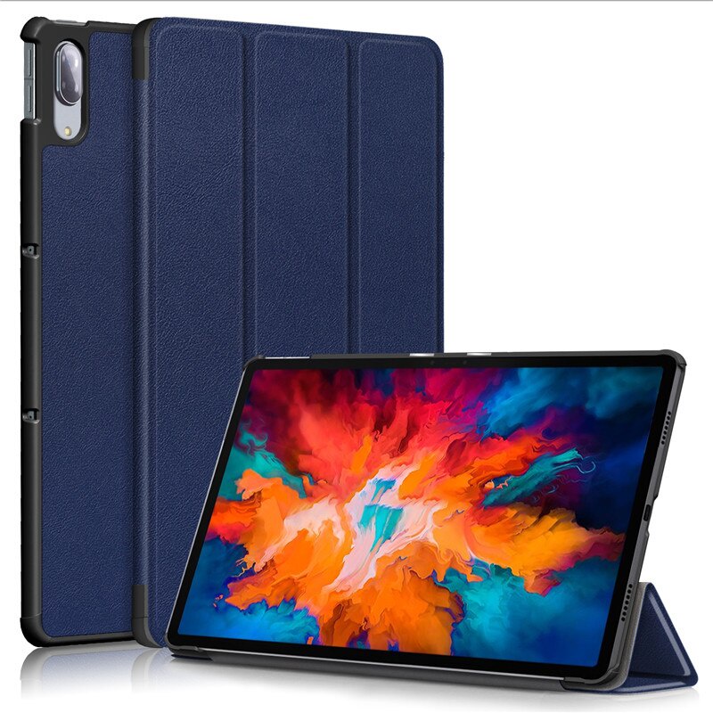 Bao da máy tính bảng gập làm ba nam châm thông minh dành cho Lenovo Tab P11 Pro TB-J606F 11&quot; Xiaoxin Pad Pro 2021 11.5