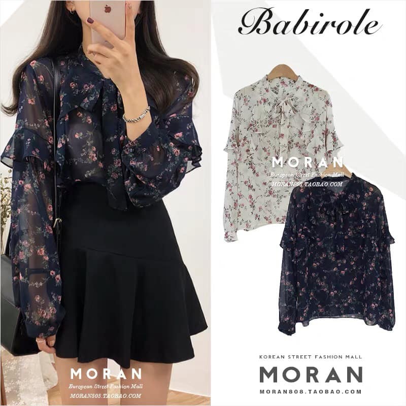 [Order] Sơ mi bánh bèo moran