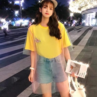 Áo lưới cá tính [oder QC]