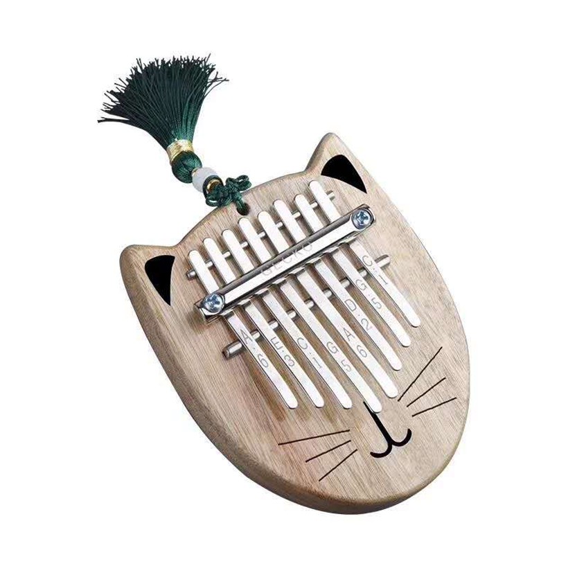 Đàn Kalimba Gecko 8 phím K8mini-cat hình con Mèo - HÀNG CÓ SẴN