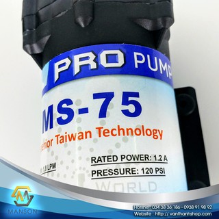 Máy bơm phun sương PRO PUMP MS-75