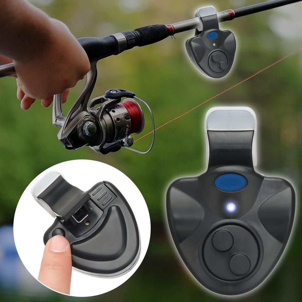 MUVAKO Chuông Báo Hiệu Cá Cắn Câu Có Đèn LED