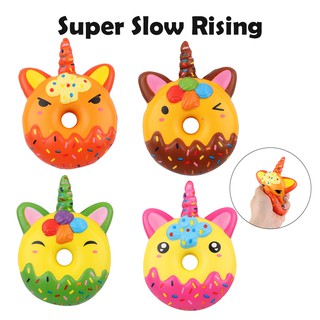 Đồ chơi bánh Donut bằng nhựa dẻo có mùi thơm