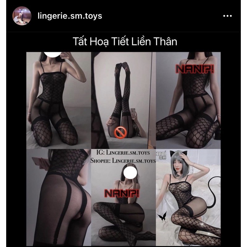 Tất Hoạ Tiết Liền Thân Khoét Đũng Gợi Cảm | Tất Lụa Body Ôm Sát Cơ Thể Đốt Mắt Người Nhìn | BigBuy360 - bigbuy360.vn