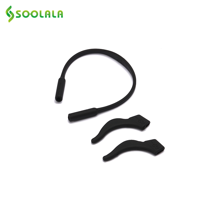 Bộ 3 dây đeo giữ kính SOOLALA bằng silicon chống trượt cho trẻ