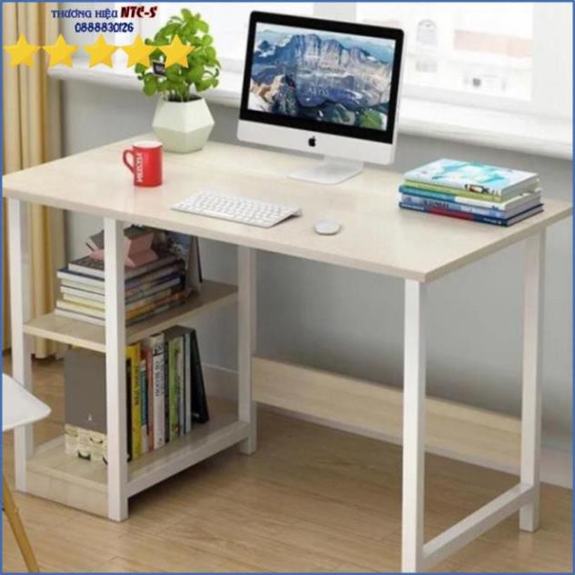 Bàn làm việc liền giá sách BLV20 60*100