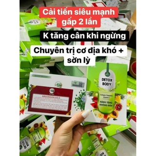 Giảm cân tiến ! hạnh tặng kèm 30 viên detox