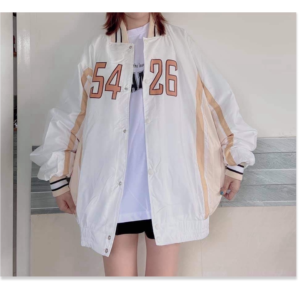 Áo Khoác Bomber Nữ Form Rộng In Số 5426 Mẫu Mới Cực Hot - NGỌC HÂN FASHION