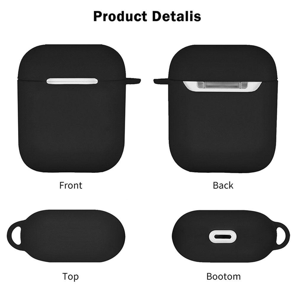 BTLIMER Vỏ Bảo Vệ Hộp Sạc Tai Nghe AirPods 3 Bằng Silicon Mềm Chống Sốc Hình Dont Touch My Pods