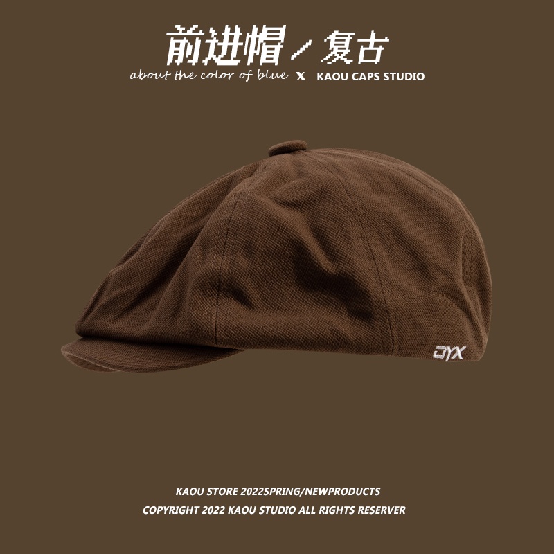 Mũ Beret Phong Cách Retro Hàn Quốc Cho Nam Và Nữ