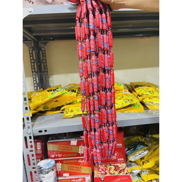 Xúc xích mini 1 dây 10 chiếc thơm ngon
