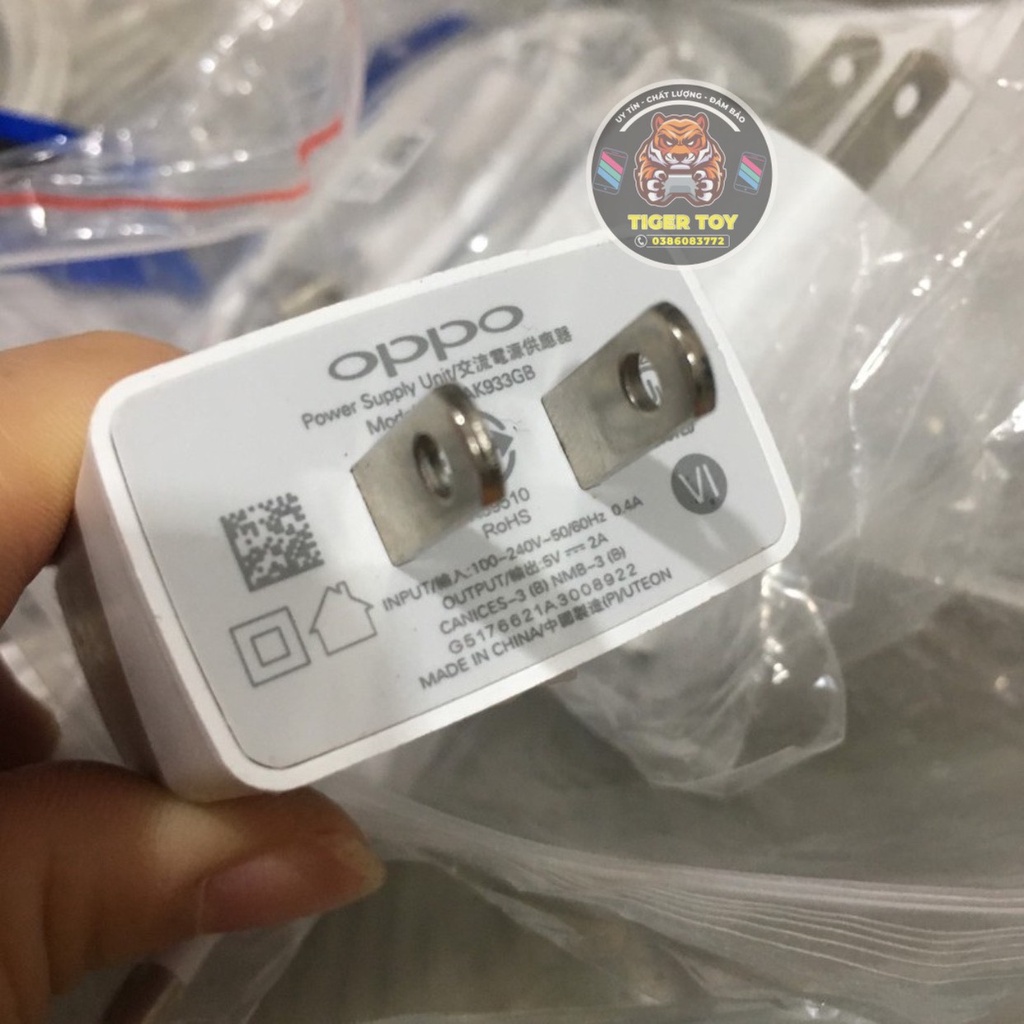 Củ sạc Oppo 10W AK933 Loại Xịn dành cho các máy Smartphone đầu cắm Type c