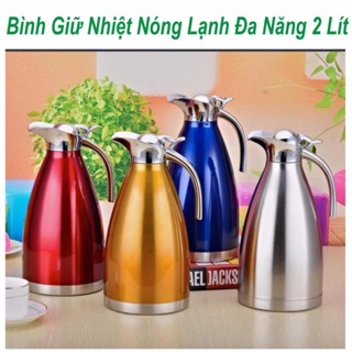 Bình giữ nhiệt inox 2 lớp 2 lít
