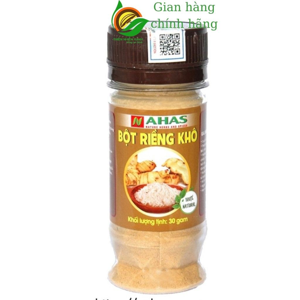 Bột riềng khô Bắc Cạn thơm tự nhiên - Gia vị Nahas - Thiên Nhiên Xanh