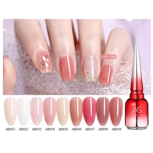 Sơn As nhọn ABX thạch hồng chai đen đỏ bất kỳ