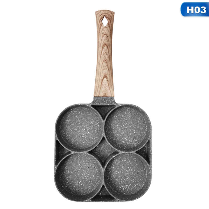 Chảo Chiên Trứng Ốp La Bốn Lỗ Chống Dính Zhiyue2348 Qilong1