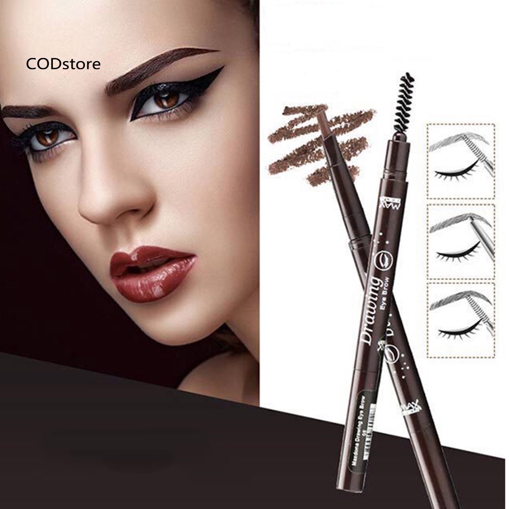 [Hàng mới về] Chì Kẻ Lông Mày Hai Đầu Xoay Tự Động Không Nhòe | BigBuy360 - bigbuy360.vn