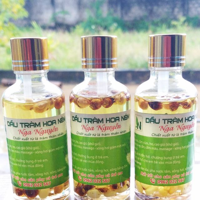 Dầu tràm hoa ném
