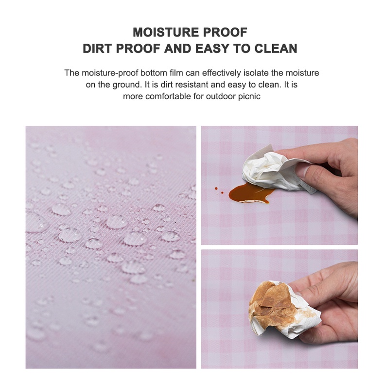 Camel CROWN Outdoor picnic mat picnic moisture-proof mat cắm trại dã ngoại vải