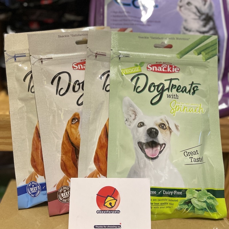 Snack cao cấp cho Chó Snackie nhập khẩu Thái Lan - Túi 70g