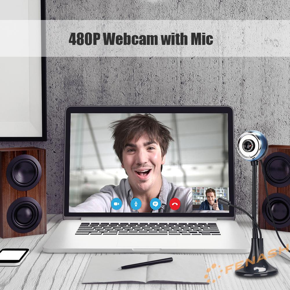 Webcam Fe X1 480p Hd Cổng Usb Cho Máy Tính Để Bàn | BigBuy360 - bigbuy360.vn