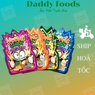 Kẹo nổ Striking Popping Candy (1 dây 20 gói MIX ĐỦ VỊ ) - Ăn vặt trở về tuổi thơ siêu siêu siêu hot