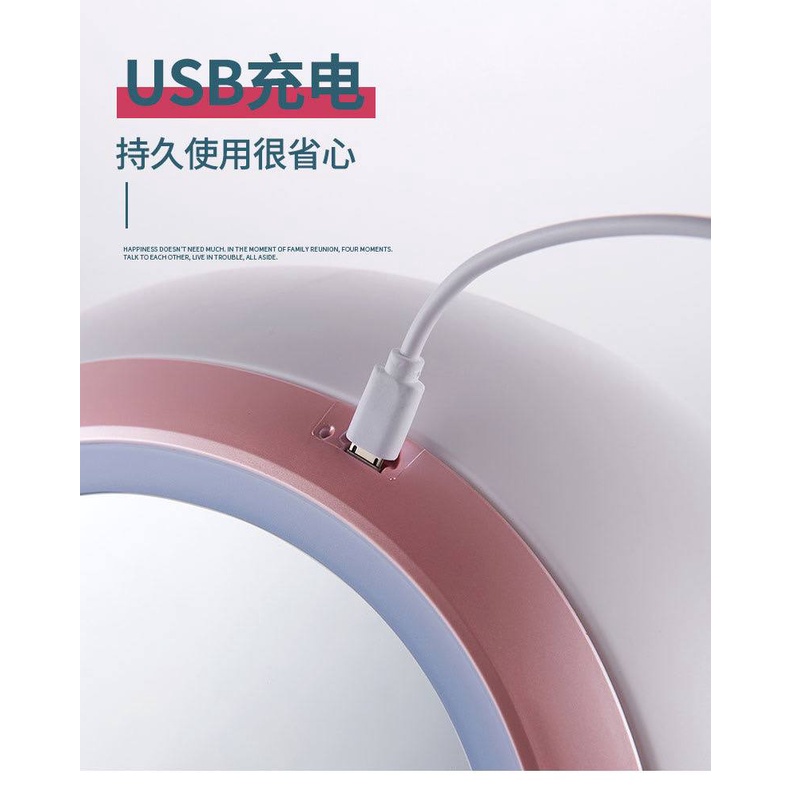 Kệ Đựng Mỹ Phẩm Thời Trang Có Gương + Đèn LED