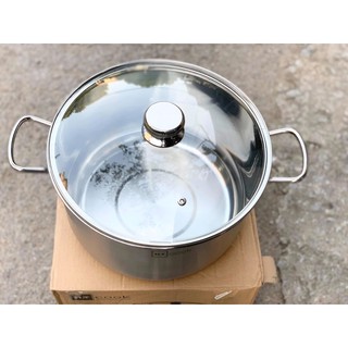 🌟[FREESHIP]🌟 Nồi luộc gà Inox 30cm