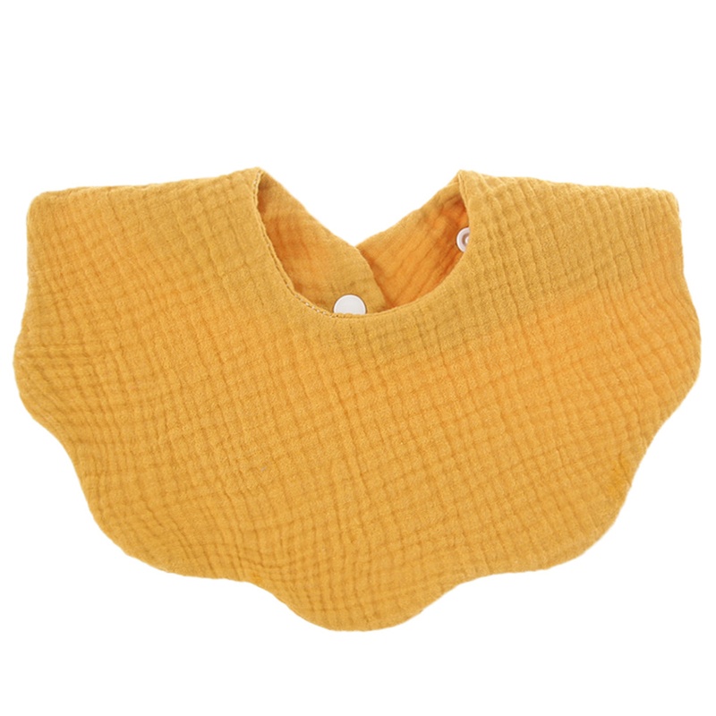 Yếm Ăn In Họa Tiết Gợn Sóng Cho Bé