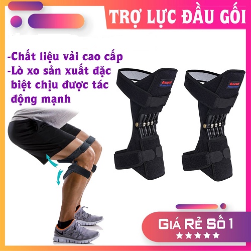 Khung trợ lực đầu gối giúp bảo vệ và kéo dãn khớp gối sử dụng cơ chế đòn bẩy làm giảm áp lực cho đầu gối
